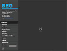 Tablet Screenshot of beg-basdorf.de